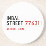 Inbal Street  Coasters (Sandstone)
