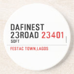 Dafinest 23road  Coasters (Sandstone)