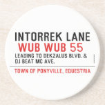 Intorrek Lane   Coasters (Sandstone)