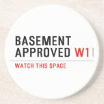 BASEMENT  APPROVED  Coasters (Sandstone)