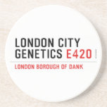 LONDON city genetics  Coasters (Sandstone)