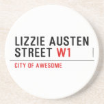 Lizzie Austen Street  Coasters (Sandstone)
