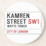 Kamren  Street  Coasters (Sandstone)