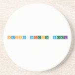 Happy science week  Coasters (Sandstone)