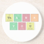 Thank
  You  Coasters (Sandstone)