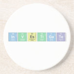 Investigate  Coasters (Sandstone)