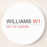 WILLIAMS  Coasters (Sandstone)