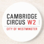 Cambridge Circus  Coasters (Sandstone)