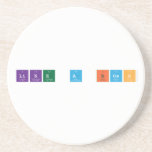 like a boss  Coasters (Sandstone)