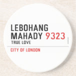 LEBOHANG MAHADY  Coasters (Sandstone)