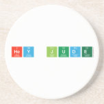 Hey Jude  Coasters (Sandstone)