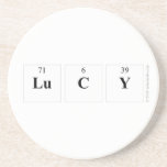 LUCY  Coasters (Sandstone)