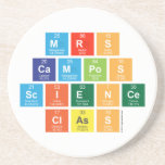 Mrs 
 Campos
 Science
 Class  Coasters (Sandstone)