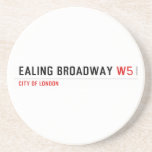 Ealing Broadway  Coasters (Sandstone)