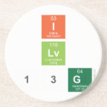 I
 Lv
 13g  Coasters (Sandstone)