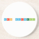 Mrs maxwell   Coasters (Sandstone)