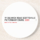 19 dulwich road scottsville  pietermaritzburg  Coasters (Sandstone)