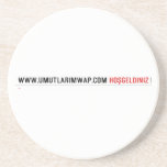 www.umutlarimwap.com  Coasters (Sandstone)
