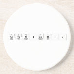 ARTEK[Lab];  Coasters (Sandstone)
