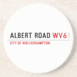 Albert Road  Coasters (Sandstone)