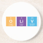 Oliv  Coasters (Sandstone)