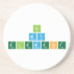 IN
 MY
 ELEMENT  Coasters (Sandstone)