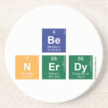 be
 N|erdy  Coasters (Sandstone)