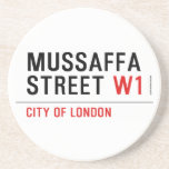Mussaffa Street  Coasters (Sandstone)