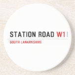 station road  Coasters (Sandstone)