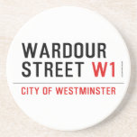 WARDOUR STREET  Coasters (Sandstone)