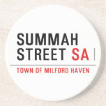 Summah Street  Coasters (Sandstone)