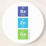 Ba
 Zn
 Ga  Coasters (Sandstone)