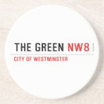 THE GREEN  Coasters (Sandstone)