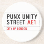 PuNX UNiTY Street  Coasters (Sandstone)