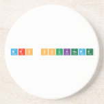 Mrs Soukhome  Coasters (Sandstone)