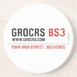 GROCRS  Coasters (Sandstone)