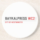 BAYKALPRESS  Coasters (Sandstone)