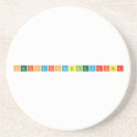 PeriodicTableWriter  Coasters (Sandstone)