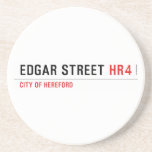 EDGAR STREET  Coasters (Sandstone)