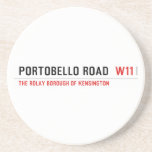 Portobello Road   Coasters (Sandstone)