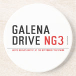 galena drive  Coasters (Sandstone)