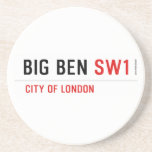 bIG BEN  Coasters (Sandstone)