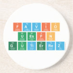 Favio
 Uesfn
 Gutierrez  Coasters (Sandstone)