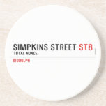 Simpkins Street  Coasters (Sandstone)