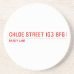 chloe Street  Coasters (Sandstone)