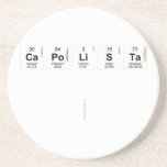 Capolista
 
   Coasters (Sandstone)