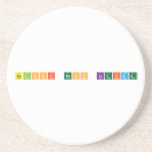 geloof hoop liefde  Coasters (Sandstone)