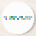 MI LEMA DE VIDA 
 BE YOU BE HAPPY  Coasters (Sandstone)