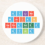 AYLINE
 MARIAH
 HERNANDEZ
 AYALA  Coasters (Sandstone)
