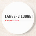 LANGERS LODGE  Coasters (Sandstone)